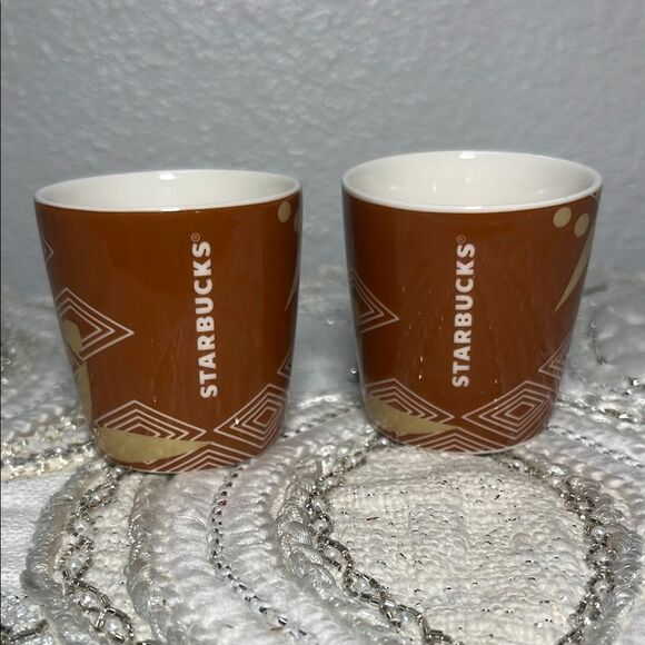 Starbucks Demitasse espresso cups from the 2013 Ethiopia collection {Like New} - Picture 1 of 7